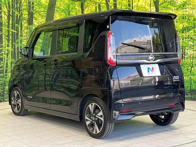 ルークス ハイウェイスター　Ｇターボプロパイロットエディション　両側電動ドア　ターボ　純正９型ナビ　全周囲カメラ　衝突被害軽減システム　プロパイロット　禁煙車　ドラレコ　コーナーセンサー　ＬＥＤヘッド　ＥＴＣ　純正１５インチアルミ　車線逸脱警報　オートライト（32枚目）