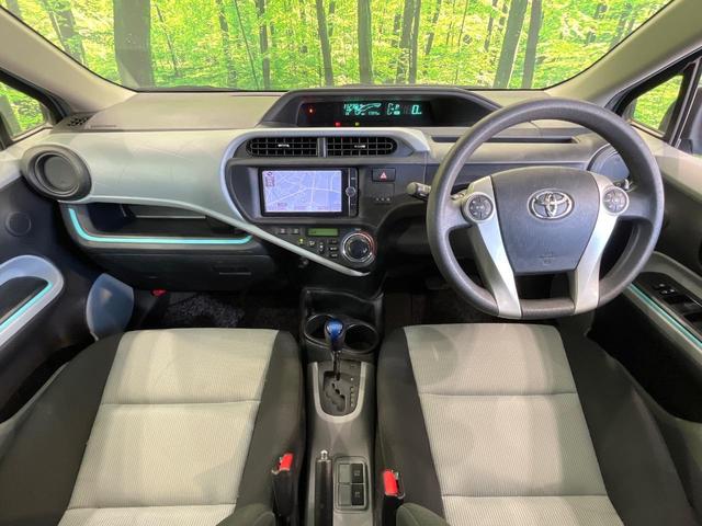 アクア Ｓ　純正ナビ　バックカメラ　ドラレコ　スマートキー　ＥＴＣ　純正１５インチアルミ　オートライト　オートエアコン　Ｂｌｕｅｔｏｏｔｈ　ＣＤ　ＤＶＤ再生　フルセグ（2枚目）