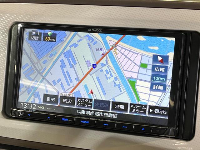 ムーヴキャンバス ＧメイクアップＶＳ　ＳＡＩＩＩ　ＳＤナビ　両側電動ドア　全周囲カメラ　衝突被害軽減システム　禁煙車　シートヒーター　ドラレコ　スマートキー　ＬＥＤヘッド　ＥＴＣ　オートハイビーム　車線逸脱警報　オートライト　オートエアコン（38枚目）