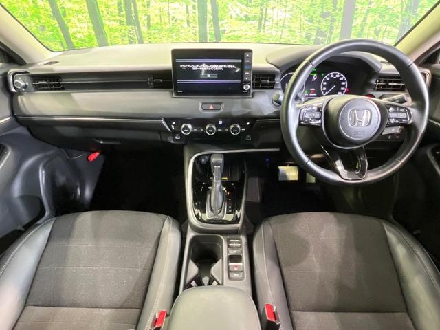 ヴェゼル e:HEV Z 純正9型ナビ バックカメラ 衝突被害軽減システム レーダークルーズ 禁煙車 電動リアゲート ハーフレザーシート ドラレコ コーナーセンサー スマートキー LEDヘッド ETC 純正18インチアルミ(2枚目)