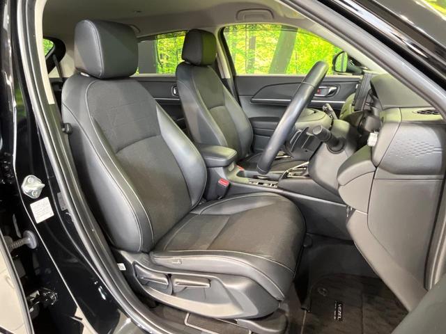 ヴェゼル e:HEV Z 純正9型ナビ バックカメラ 衝突被害軽減システム レーダークルーズ 禁煙車 電動リアゲート ハーフレザーシート ドラレコ コーナーセンサー スマートキー LEDヘッド ETC 純正18インチアルミ(8枚目)