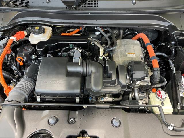 ヴェゼル e:HEV Z 純正9型ナビ バックカメラ 衝突被害軽減システム レーダークルーズ 禁煙車 電動リアゲート ハーフレザーシート ドラレコ コーナーセンサー スマートキー LEDヘッド ETC 純正18インチアルミ(18枚目)