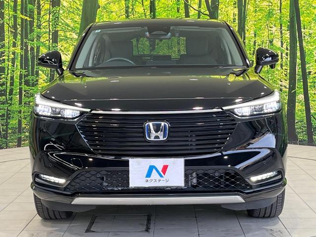 ヴェゼル e:HEV Z 純正9型ナビ バックカメラ 衝突被害軽減システム レーダークルーズ 禁煙車 電動リアゲート ハーフレザーシート ドラレコ コーナーセンサー スマートキー LEDヘッド ETC 純正18インチアルミ(55枚目)