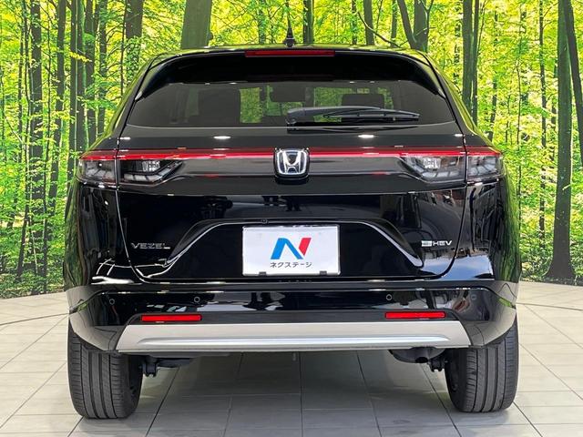 ヴェゼル e:HEV Z 純正9型ナビ バックカメラ 衝突被害軽減システム レーダークルーズ 禁煙車 電動リアゲート ハーフレザーシート ドラレコ コーナーセンサー スマートキー LEDヘッド ETC 純正18インチアルミ(56枚目)