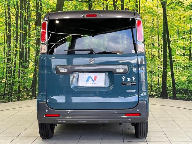 スペーシアギア ハイブリッドＸＺ　純正８型ナビ　両側電動ドア　バックカメラ　衝突被害軽減　禁煙車　レーダークルーズ　コーナーセンサー　シートヒーター　スマートキー　ＥＴＣ　純正アルミ　車線逸脱警報　オートエアコン　Ｂｌｕｅｔｏｏｔｈ（15枚目）