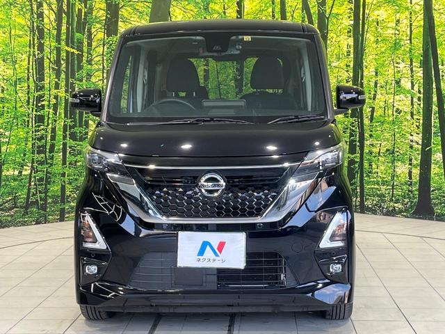 ルークス ハイウェイスター　Ｘ　プロパイロットエディション　純正９型ナビ　両側電動ドア　全周囲カメラ　衝突被害軽減システム　禁煙車　ドラレコ　コーナーセンサー　スマートキー　ＬＥＤヘッド　ビルトインＥＴＣ　純正１４インチアルミ　車線逸脱警報　オートライト（14枚目）