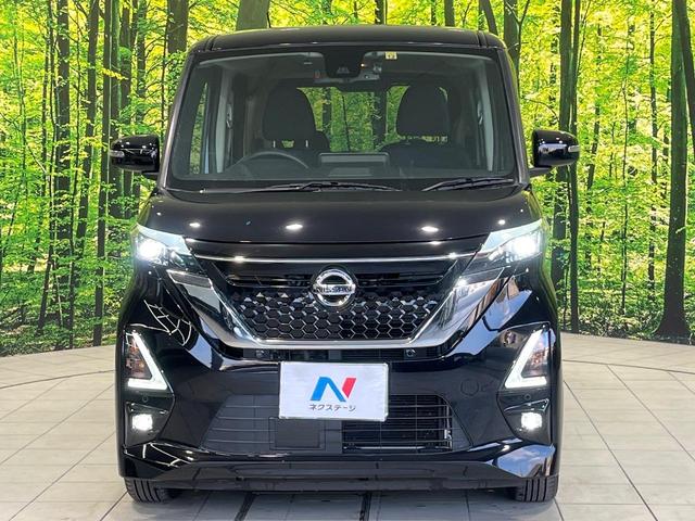 ルークス ハイウェイスター　Ｘ　プロパイロットエディション　純正９型ナビ　両側電動ドア　全周囲カメラ　衝突被害軽減システム　禁煙車　ドラレコ　コーナーセンサー　スマートキー　ＬＥＤヘッド　ビルトインＥＴＣ　純正１４インチアルミ　車線逸脱警報　オートライト（54枚目）