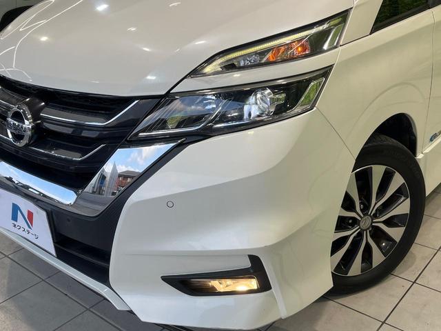 セレナ ハイウェイスター　Ｖセレクション　後席モニター　両側電動ドア　純正ＳＤナビ　全周囲カメラ　衝突被害軽減システム　禁煙車　コーナーセンサー　スマートキー　ＬＥＤヘッド　クルコン　純正１６インチアルミ　パークアシスト　オートライト（13枚目）