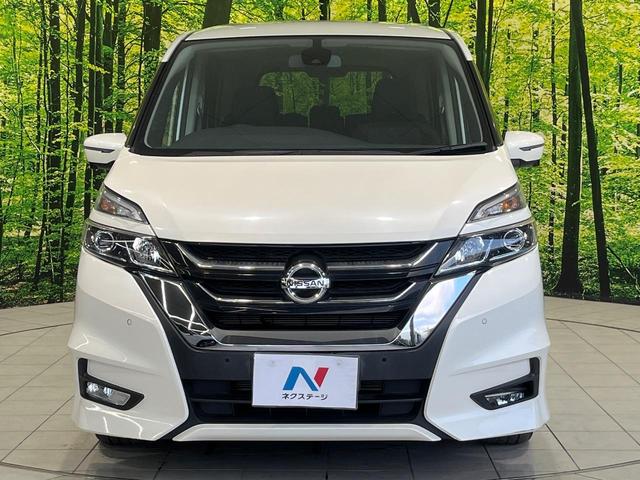 セレナ ハイウェイスター　Ｖセレクション　後席モニター　両側電動ドア　純正ＳＤナビ　全周囲カメラ　衝突被害軽減システム　禁煙車　コーナーセンサー　スマートキー　ＬＥＤヘッド　クルコン　純正１６インチアルミ　パークアシスト　オートライト（15枚目）