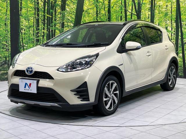 アクア クロスオーバー　衝突被害軽減システム　禁煙車　ハーフレザーシート　ＥＴＣ　純正１６インチアルミ　オートエアコン　ＣＤ　プライバシーガラス（44枚目）