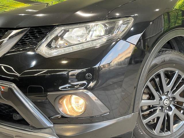 エクストレイル ２０Ｘ　ＨＶブラクＸトリマＸエマジェンシーブレーキＰ　メーカーナビ　全周囲カメラ　衝突被害軽減システム　禁煙車　ドラレコ　コーナーセンサー　スマートキー　ＬＥＤヘッド　ルーフレール　ビルトインＥＴＣ　クルコン　純正１７インチアルミ　パークアシスト（13枚目）