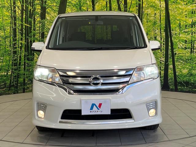 セレナ ハイウェイスター　Ｓ－ハイブリッド　Ｖセレクション　両側電動ドア　純正ＳＤナビ　後席モニター　バックカメラ　禁煙車　スマートキー　ＨＩＤヘッド　ビルトインＥＴＣ　クルコン　純正１６インチアルミ　オートライト　オートエアコン　リアエアコン（45枚目）