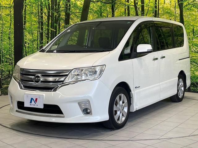 セレナ ハイウェイスター　Ｓ－ハイブリッド　Ｖセレクション　両側電動ドア　純正ＳＤナビ　後席モニター　バックカメラ　禁煙車　スマートキー　ＨＩＤヘッド　ビルトインＥＴＣ　クルコン　純正１６インチアルミ　オートライト　オートエアコン　リアエアコン（47枚目）