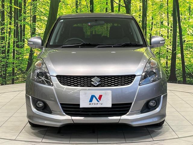スイフト ＲＳ　禁煙車　スマートキー　ＨＩＤヘッド　純正１６インチアルミ　オートライト　オートエアコン　ＣＤ（13枚目）