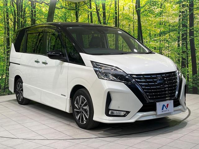 セレナ ハイウェイスターＶ　アルパイン１１インチナビ　プロパイロット　１０．１インチ後席モニター　衝突軽減システム　ブラインドスポットモニター　クリアランスソナー　両側パワースライドドア　シートヒーター　ハンドルヒーター（16枚目）