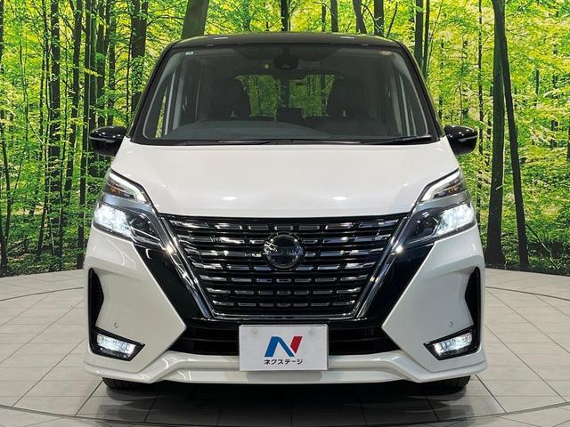 セレナ ハイウェイスターＶ　アルパイン１１インチナビ　プロパイロット　１０．１インチ後席モニター　衝突軽減システム　ブラインドスポットモニター　クリアランスソナー　両側パワースライドドア　シートヒーター　ハンドルヒーター（56枚目）