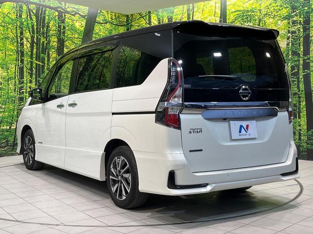 セレナ ハイウェイスターＶ　アルパイン１１インチナビ　プロパイロット　１０．１インチ後席モニター　衝突軽減システム　ブラインドスポットモニター　クリアランスソナー　両側パワースライドドア　シートヒーター　ハンドルヒーター（59枚目）