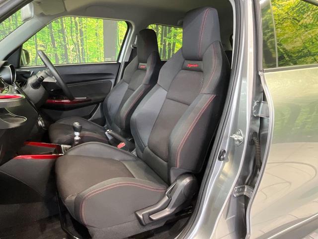 スイフトスポーツ ベースグレード MT車 ディスプレイオーディオ 禁煙車 シートヒーター ドラレコ スマートキー LEDヘッド ETC クルコン 純正17インチアルミ オートライト オートエアコン Bluetooth CD DVD再生(32枚目)