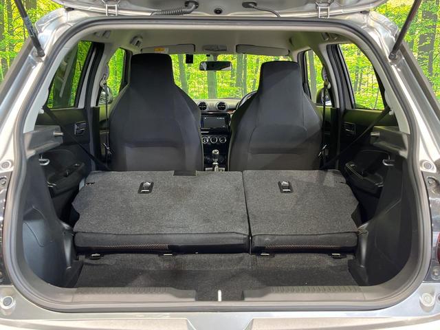 スイフトスポーツ ベースグレード MT車 ディスプレイオーディオ 禁煙車 シートヒーター ドラレコ スマートキー LEDヘッド ETC クルコン 純正17インチアルミ オートライト オートエアコン Bluetooth CD DVD再生(35枚目)