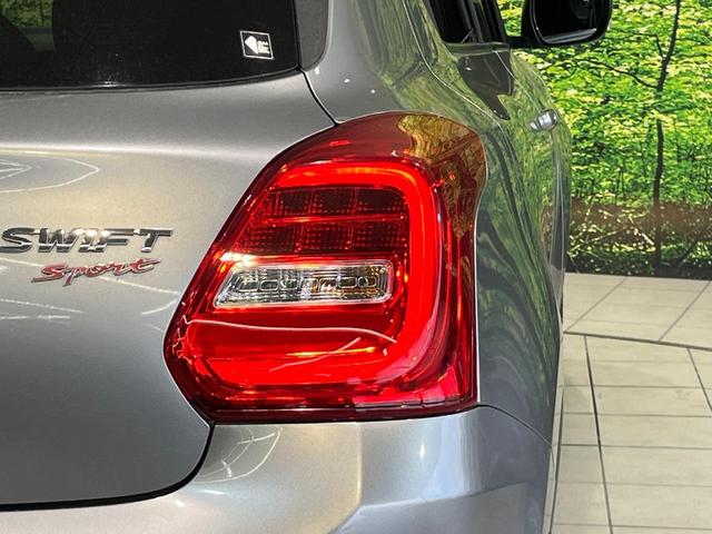 スイフトスポーツ ベースグレード MT車 ディスプレイオーディオ 禁煙車 シートヒーター ドラレコ スマートキー LEDヘッド ETC クルコン 純正17インチアルミ オートライト オートエアコン Bluetooth CD DVD再生(40枚目)