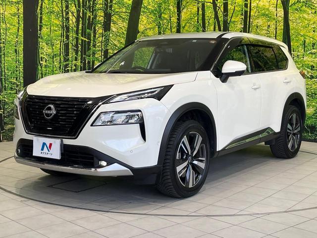 エクストレイル Ｇ　ｅ－４ＯＲＣＥ　純正１２型ナビ　全周囲カメラ　衝突被害軽減システム　禁煙車　電動リアゲート　レザーシート　ドラレコ　コーナーセンサー　スマートキー　ＬＥＤヘッド　ビルトインＥＴＣ　クルコン　純正１９インチアルミ（62枚目）