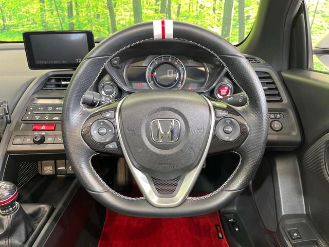 S660 α MT車 ターボ バックカメラ 禁煙車 ハーフレザーシート スマートキー LEDヘッド ETC クルコン 純正15インチアルミ オートライト オートエアコン Bluetooth(11枚目)