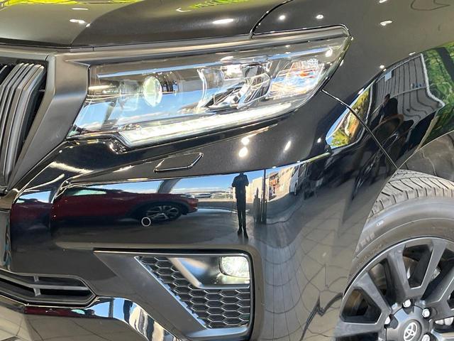 ランドクルーザープラド ＴＸ　Ｌパッケージ　マットブラックエディション　純正９型ナビ　全周囲カメラ　サンルーフ　衝突被害軽減システム　レーダークルーズ　禁煙車　前席シートエアコン　ドラレコ　コーナーセンサー　ＬＥＤヘッド　ＥＴＣ２．０（16枚目）