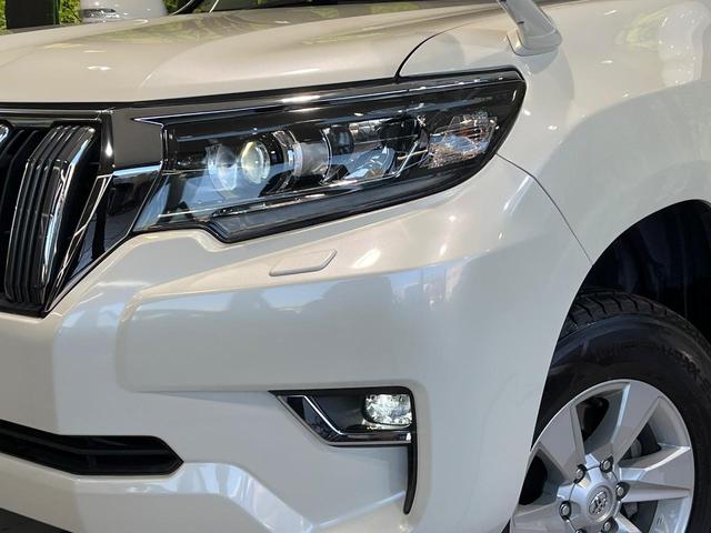 ランドクルーザープラド TX サンルーフ 純正9型ナビ バックカメラ 衝突被害軽減 ルーフレール レーダークルーズ 禁煙車 スマートキー LEDヘッド ビルトインETC 純正17インチアルミ(12枚目)