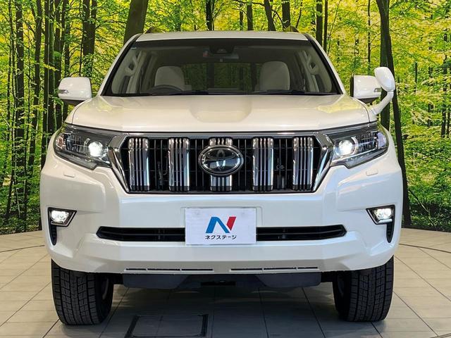 ランドクルーザープラド TX サンルーフ 純正9型ナビ バックカメラ 衝突被害軽減 ルーフレール レーダークルーズ 禁煙車 スマートキー LEDヘッド ビルトインETC 純正17インチアルミ(14枚目)