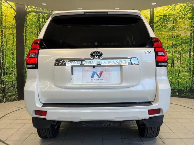 ランドクルーザープラド TX サンルーフ 純正9型ナビ バックカメラ 衝突被害軽減 ルーフレール レーダークルーズ 禁煙車 スマートキー LEDヘッド ビルトインETC 純正17インチアルミ(15枚目)