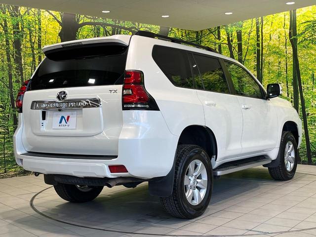 ランドクルーザープラド TX サンルーフ 純正9型ナビ バックカメラ 衝突被害軽減 ルーフレール レーダークルーズ 禁煙車 スマートキー LEDヘッド ビルトインETC 純正17インチアルミ(17枚目)