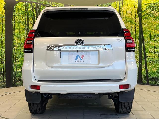 ランドクルーザープラド TX サンルーフ 純正9型ナビ バックカメラ 衝突被害軽減 ルーフレール レーダークルーズ 禁煙車 スマートキー LEDヘッド ビルトインETC 純正17インチアルミ(52枚目)