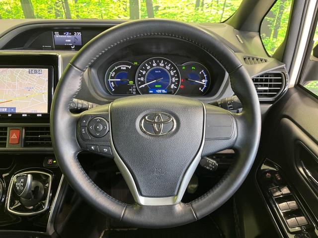 ヴォクシー ハイブリッドＺＳ　煌ＩＩＩ　両側電動ドア　純正９型ナビ　後席モニター　バックカメラ　衝突被害軽減システム　禁煙車　ハーフレザーシート　ドラレコ　コーナーセンサー　スマートキー　ＬＥＤヘッド　ビルトインＥＴＣ　クルコン（28枚目）