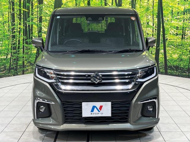 ソリオ ハイブリッドMZ 純正8型ナビ 両側電動ドア 禁煙車 全周囲カメラ 衝突被害軽減システム ドラレコ コーナーセンサー スマートキー LEDヘッド ビルトインETC 純正15インチアルミ オートハイビーム 車線逸脱警報(15枚目)