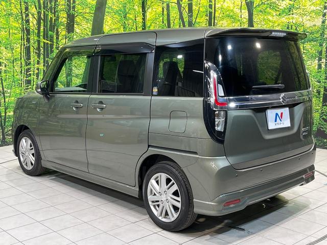 ソリオ ハイブリッドMZ 純正8型ナビ 両側電動ドア 禁煙車 全周囲カメラ 衝突被害軽減システム ドラレコ コーナーセンサー スマートキー LEDヘッド ビルトインETC 純正15インチアルミ オートハイビーム 車線逸脱警報(58枚目)