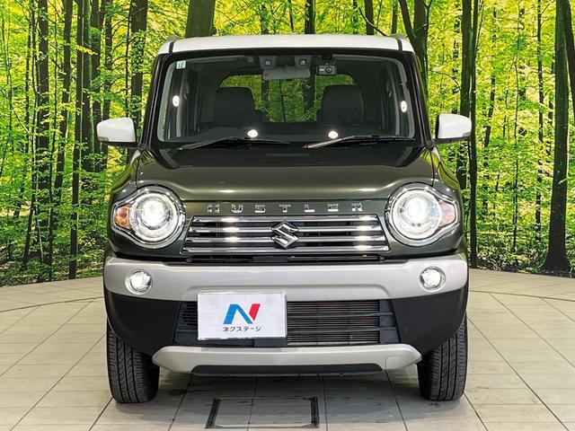 ハスラー JスタイルII デュアルカメラブレーキサポート SDナビ シートヒーター HIDヘッドライト ETC 純正革巻きステアリング オートエアコン アイドリングストップ オートライト キーレス&プッシュスタート(14枚目)