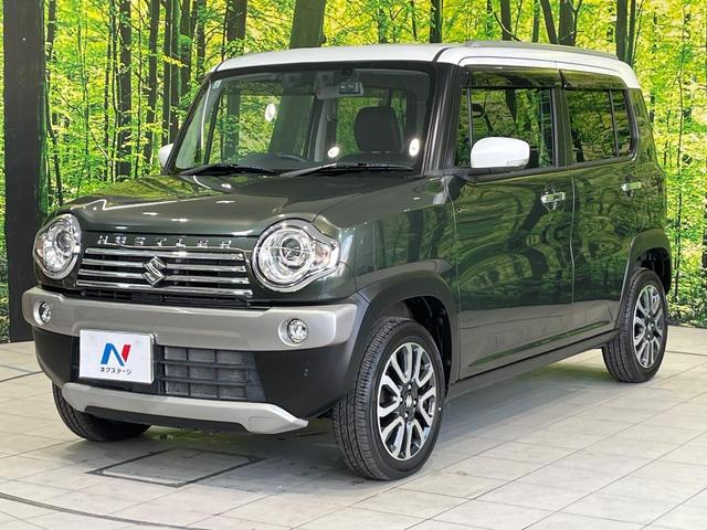 ハスラー JスタイルII デュアルカメラブレーキサポート SDナビ シートヒーター HIDヘッドライト ETC 純正革巻きステアリング オートエアコン アイドリングストップ オートライト キーレス&プッシュスタート(50枚目)