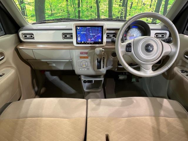 アルトラパン Ｘ　純正８型ナビ　全周囲カメラ　禁煙車　コーナーセンサー　スマートキー　ＨＩＤヘッド　ビルトインＥＴＣ　純正１４インチアルミ　オートエアコン　Ｂｌｕｅｔｏｏｔｈ　ＣＤ　ＤＶＤ再生　フルセグ（2枚目）