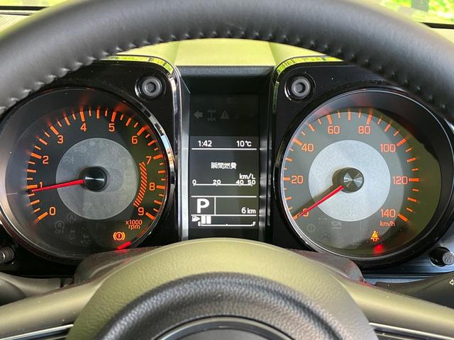 ジムニー XC 4WD 届出済未使用車 衝突被害軽減システム コーナーセンサー スマートキー LEDヘッド 純正16インチアルミ オートハイビーム 車線逸脱警報 オートライト オートエアコン(22枚目)