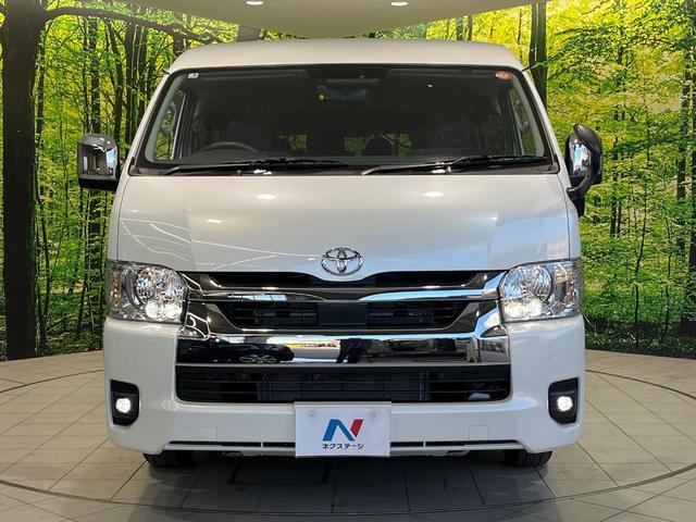 ハイエースワゴン GL セーフティセンス 純正ナビ 全周囲カメラ デジタルインナーミラー 電動スライドドア オートエアコン ウッドコンビステアリング 横滑り防止 オートライト スマートキー&プッシュスタート(14枚目)