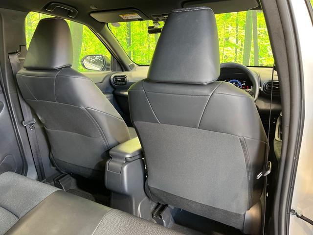 ヤリスクロス ハイブリッドZ 純正8型SDナビ 全周囲カメラ 衝突被害軽減システム レーダークルーズ シートヒーター 禁煙車 ハーフレザーシート パワーシート ドラレコ コーナーセンサー スマートキー LEDヘッド ETC(47枚目)