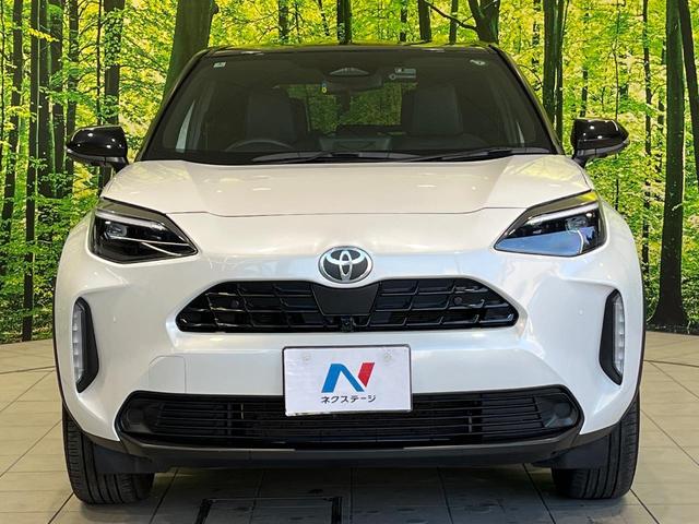 ヤリスクロス ハイブリッドZ 純正8型SDナビ 全周囲カメラ 衝突被害軽減システム レーダークルーズ シートヒーター 禁煙車 ハーフレザーシート パワーシート ドラレコ コーナーセンサー スマートキー LEDヘッド ETC(51枚目)