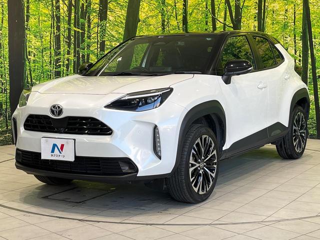 ヤリスクロス ハイブリッドZ 純正8型SDナビ 全周囲カメラ 衝突被害軽減システム レーダークルーズ シートヒーター 禁煙車 ハーフレザーシート パワーシート ドラレコ コーナーセンサー スマートキー LEDヘッド ETC(56枚目)