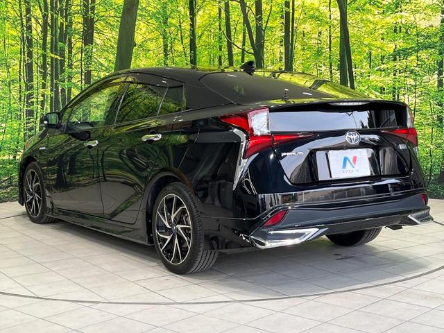 プリウス Aツーリングセレクション モデリスタ 純正SDナビ バックカメラ 衝突被害軽減システム レーダークルーズ ハーフレザーシート パワーシート ドラレコ コーナーセンサー スマートキー LEDヘッド ETC 純正17インチアルミ(54枚目)