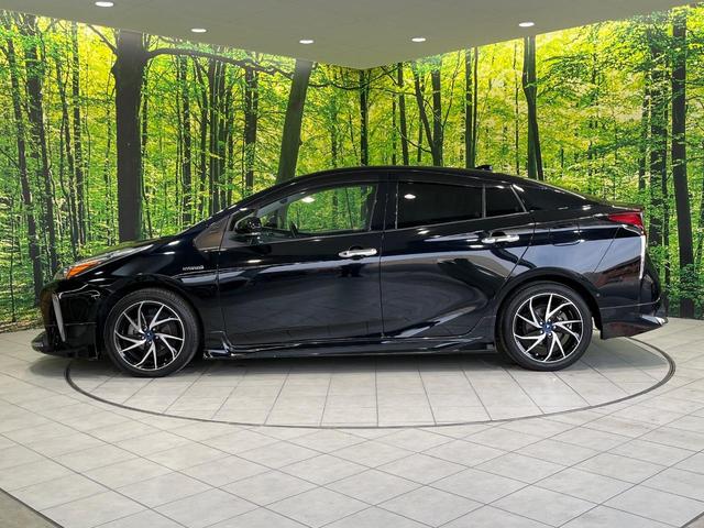 プリウス Aツーリングセレクション モデリスタ 純正SDナビ バックカメラ 衝突被害軽減システム レーダークルーズ ハーフレザーシート パワーシート ドラレコ コーナーセンサー スマートキー LEDヘッド ETC 純正17インチアルミ(56枚目)