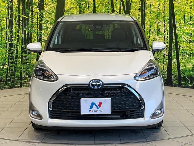 シエンタ ハイブリッドG クエロ 両側電動ドア 純正9型ナビ 全周囲カメラ 衝突被害軽減システム 禁煙車 ハーフレザーシート ドラレコ コーナーセンサー スマートキー LEDヘッド ナビ連動ETC クルコン 純正15インチアルミ(13枚目)