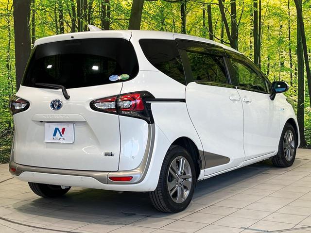 シエンタ ハイブリッドG クエロ 両側電動ドア 純正9型ナビ 全周囲カメラ 衝突被害軽減システム 禁煙車 ハーフレザーシート ドラレコ コーナーセンサー スマートキー LEDヘッド ナビ連動ETC クルコン 純正15インチアルミ(16枚目)