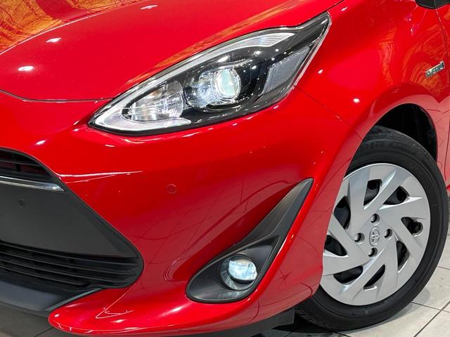 アクア S セーフティセンス 純正ナビ シートヒーター バックカメラ ETC LEDヘッドライト オートマチックハイビーム オートマチックハイビーム 車線逸脱警報 スマートキー&プッシュスタート 禁煙(12枚目)