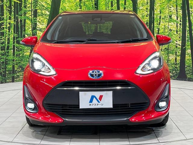 アクア S セーフティセンス 純正ナビ シートヒーター バックカメラ ETC LEDヘッドライト オートマチックハイビーム オートマチックハイビーム 車線逸脱警報 スマートキー&プッシュスタート 禁煙(14枚目)