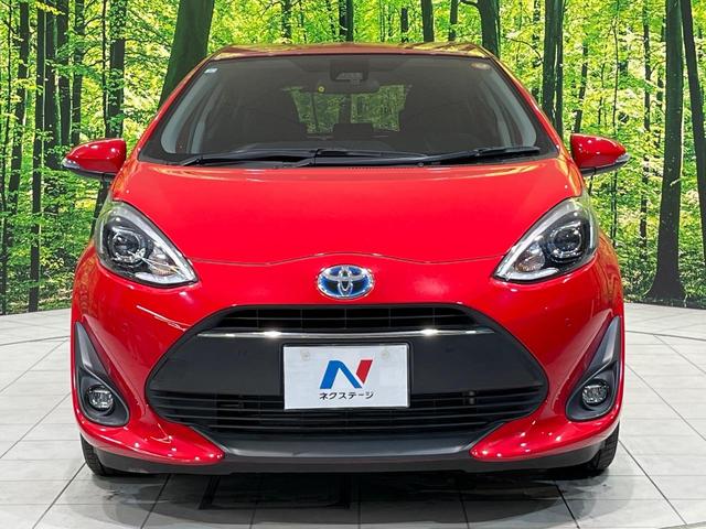 アクア S セーフティセンス 純正ナビ シートヒーター バックカメラ ETC LEDヘッドライト オートマチックハイビーム オートマチックハイビーム 車線逸脱警報 スマートキー&プッシュスタート 禁煙(44枚目)